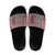 Aotearoa Kowhaiwhai Taniko Patchwork Motifs Slide Sandals - Polynesian Pride