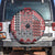 Aotearoa Kowhaiwhai Taniko Patchwork Motifs Spare Tire Cover