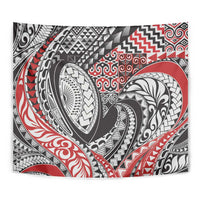 Aotearoa Maori Rugby Tribal Tattoo Tapestry Kowhaiwhai Taniko Patchwork Motifs