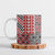 Aotearoa Maori Tribal Tattoo Ceramic Mug Kowhaiwhai Taniko Patchwork Motifs - Polynesian Pride