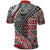 Aotearoa Maori Tribal Tattoo Polo Shirt Kowhaiwhai Taniko Patchwork Motifs