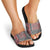 Aotearoa Maori Tribal Tattoo Slide Sandals Kowhaiwhai Taniko Patchwork Motifs - Polynesian Pride