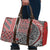 Aotearoa Maori Tribal Tattoo Travel Bag Kowhaiwhai Taniko Patchwork Motifs - Polynesian Pride