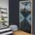 Blue Aotearoa Tukutuku Manawa Tapu Door Cover Ta Moko Toi Maori - Polynesian Pride