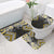 Gold Aotearoa Tukutuku Manawa Tapu Bathroom Set Ta Moko Toi Maori - Polynesian Pride