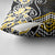 Gold Aotearoa Tukutuku Manawa Tapu Pillow Cover Ta Moko Toi Maori - Polynesian Pride