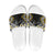 Gold Aotearoa Tukutuku Manawa Tapu Slide Sandals Ta Moko Toi Maori - Polynesian Pride
