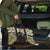 Gold Aotearoa Tukutuku Manawa Tapu Travel Bag Ta Moko Toi Maori - Polynesian Pride