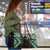 Green Aotearoa Tukutuku Manawa Tapu Travel Bag Ta Moko Toi Maori - Polynesian Pride