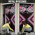 Pink Aotearoa Tukutuku Manawa Tapu Door Cover Ta Moko Toi Maori - Polynesian Pride