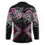 Pink Aotearoa Tukutuku Manawa Tapu Hockey Jersey Ta Moko Toi Maori - Polynesian Pride