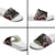 Red Aotearoa Tukutuku Manawa Tapu Slide Sandals Ta Moko Toi Maori - Polynesian Pride