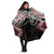 Red Aotearoa Tukutuku Manawa Tapu Umbrella Ta Moko Toi Maori - Polynesian Pride
