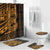 Gold Couple Dolphins Maori Polynesian Style Bathroom Set - Polynesian Pride