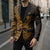 Gold Couple Dolphins Maori Polynesian Style Blazer - Polynesian Pride
