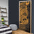 Gold Couple Dolphins Maori Polynesian Style Door Cover - Polynesian Pride