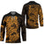 Gold Couple Dolphins Maori Polynesian Style Hockey Jersey - Polynesian Pride
