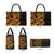 Gold Couple Dolphins Maori Polynesian Style Leather Bag - Polynesian Pride