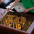 Gold Couple Dolphins Maori Polynesian Style Puzzle - Polynesian Pride