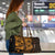 Gold Couple Dolphins Maori Polynesian Style Travel Bag - Polynesian Pride
