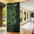 Green Couple Dolphins Maori Polynesian Style Door Cover - Polynesian Pride