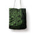 Green Couple Dolphins Maori Polynesian Style Tote Bag - Polynesian Pride