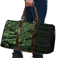 Green Couple Dolphins Maori Polynesian Style Travel Bag - Polynesian Pride