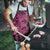 Pink Couple Dolphins Maori Polynesian Style Apron - Polynesian Pride
