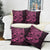 Pink Couple Dolphins Maori Polynesian Style Pillow Cover - Polynesian Pride