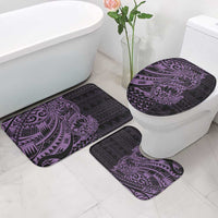 Purple Couple Dolphins Maori Polynesian Style Bathroom Set - Polynesian Pride