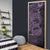 Purple Couple Dolphins Maori Polynesian Style Door Cover - Polynesian Pride