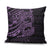 Purple Couple Dolphins Maori Polynesian Style Pillow Cover - Polynesian Pride