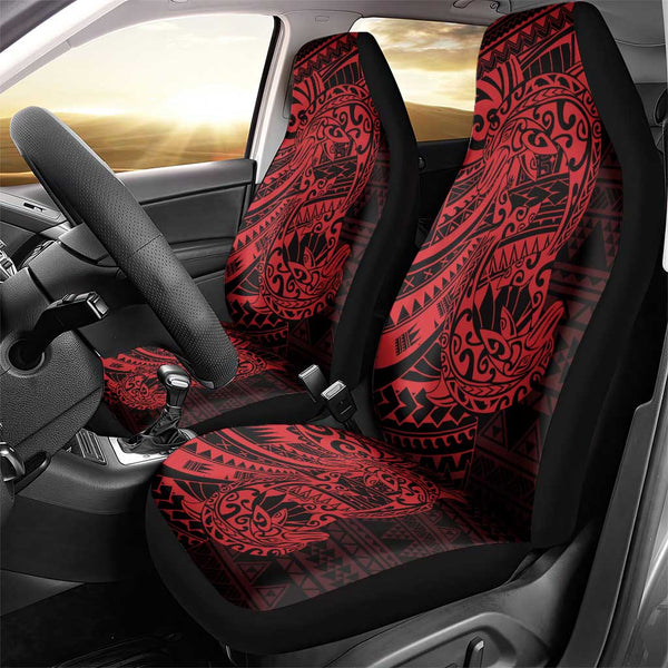 Tuvalu Polynesian Car Seat Covers - Legend of Tuvalu (Red)