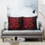 Red Couple Dolphins Maori Polynesian Style Pillow Cover - Polynesian Pride