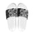 White Couple Dolphins Maori Polynesian Style Slide Sandals - Polynesian Pride