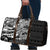 White Couple Dolphins Maori Polynesian Style Travel Bag - Polynesian Pride