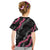 Guam Bougainvillea Lei Kid T Shirt Chamorro Tribal Pattern