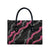 Guam Bougainvillea Lei Leather Bag Chamorro Tribal Pattern - Polynesian Pride