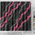 Guam Bougainvillea Lei Shower Curtain Chamorro Tribal Pattern