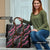 Guam Bougainvillea Lei Travel Bag Chamorro Tribal Pattern - Polynesian Pride