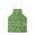 Hawaii Molokai Island Kukui Nut Flowers Apron Tribal Kakau Pattern - Polynesian Pride