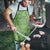 Hawaii Molokai Island Kukui Nut Flowers Apron Tribal Kakau Pattern - Polynesian Pride