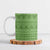Hawaii Molokai Island Kukui Nut Flowers Ceramic Mug Tribal Kakau Pattern - Polynesian Pride