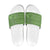 Hawaii Molokai Island Kukui Nut Flowers Slide Sandals Tribal Kakau Pattern - Polynesian Pride