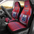 Custom Samoa 1962 Independence Day Custom Car Seat Cover Manuia le Aso Tuto'atasi Ula Nifo Red Art