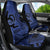 Custom Samoa 62nd Manuia le Aso Tuto'atasi Car Seat Cover Samoan Tatau Blue Art