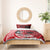 Custom Samoa Manuia le 62 Tausaga O le Tuto’atasi Bedding Set Samoan Tatau Red Art