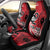 Custom Samoa Manuia le 62 Tausaga O le Tuto’atasi Car Seat Cover Samoan Tatau Red Art