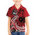 Custom Samoa Manuia le 62 Tausaga O le Tuto’atasi Family Matching Tank Maxi Dress and Hawaiian Shirt Samoan Tatau Red Art