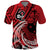 Custom Samoa Manuia le 62 Tausaga O le Tuto’atasi Polo Shirt Samoan Tatau Red Art